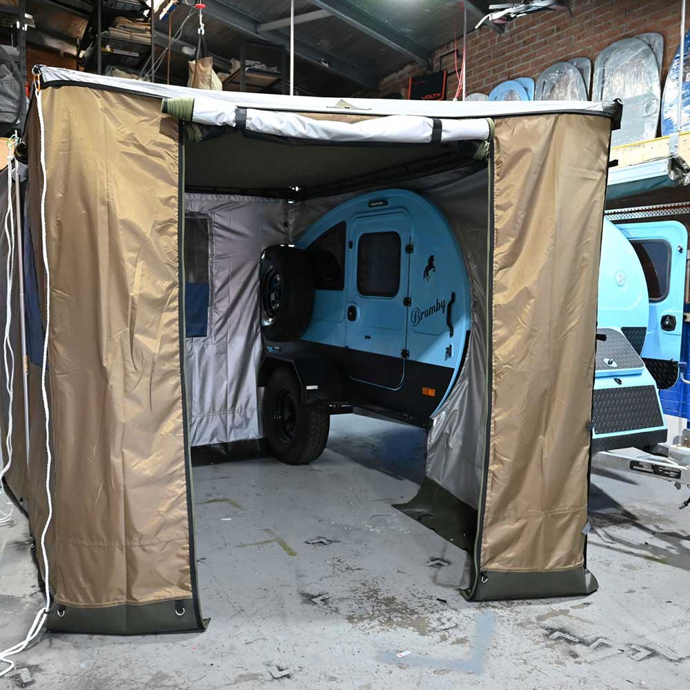 Camper storage upgrades - Right side deluxe annex