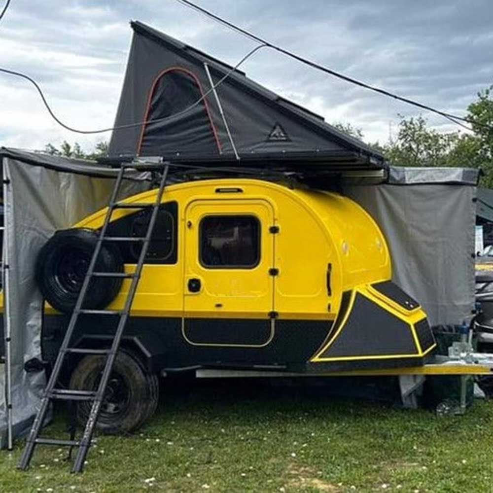 Camper storage upgrades - rooftop tent